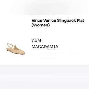 Vince Venice Slingback Flats